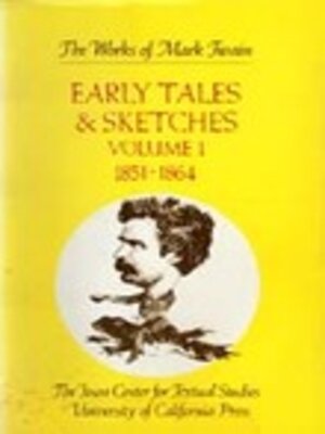 cover image of Early Tales and Sketches, Volume 1